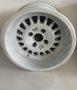 8J x 13 inch JM Wheels 122mm backspace white