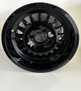 8J x 13 inch JM Wheels 122mm backspace black